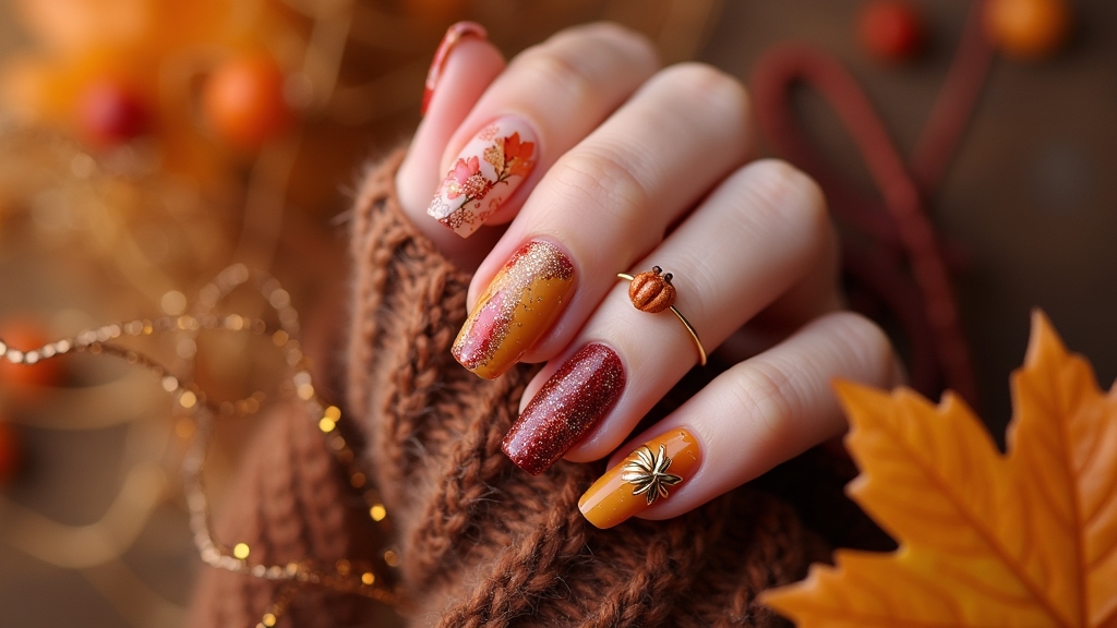 cozy autumn nail inspirations